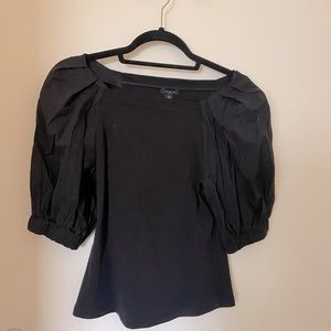 Ann Taylor puff sleeve top